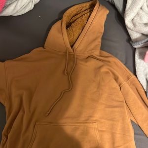 Brown Hoodie basically brand new